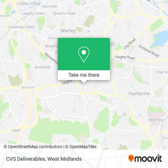 CVS Deliverables map