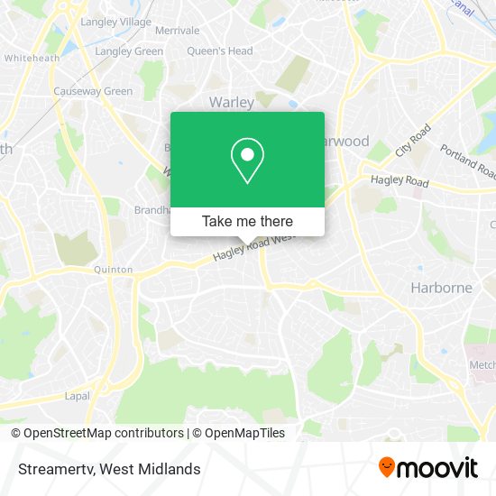 Streamertv map