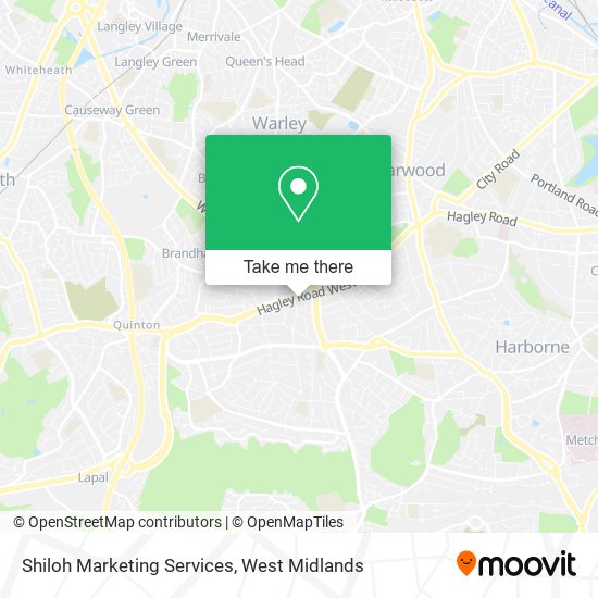 Shiloh Marketing Services map