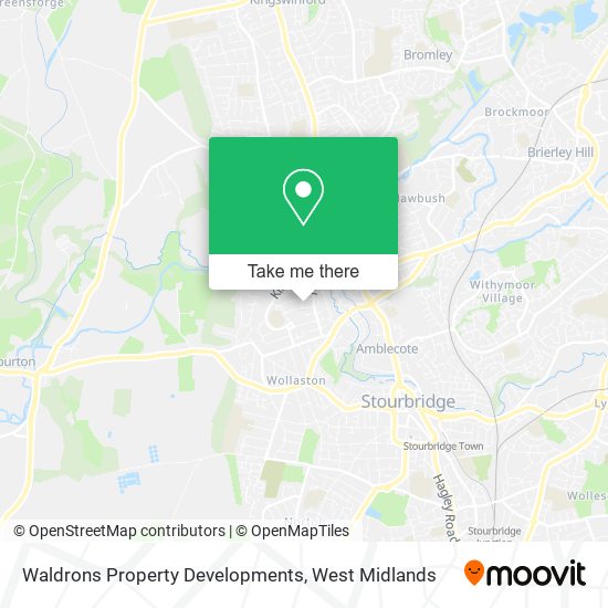 Waldrons Property Developments map