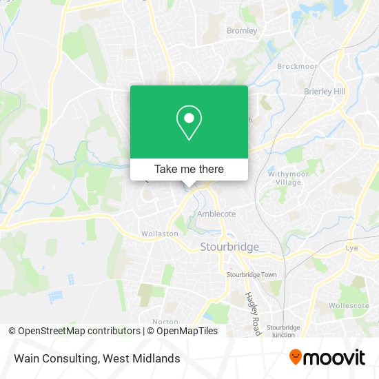 Wain Consulting map
