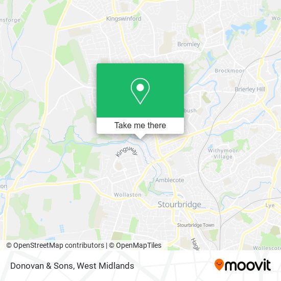 Donovan & Sons map