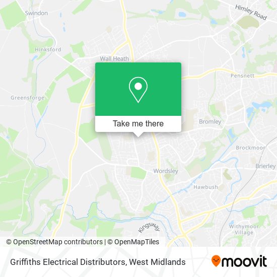 Griffiths Electrical Distributors map