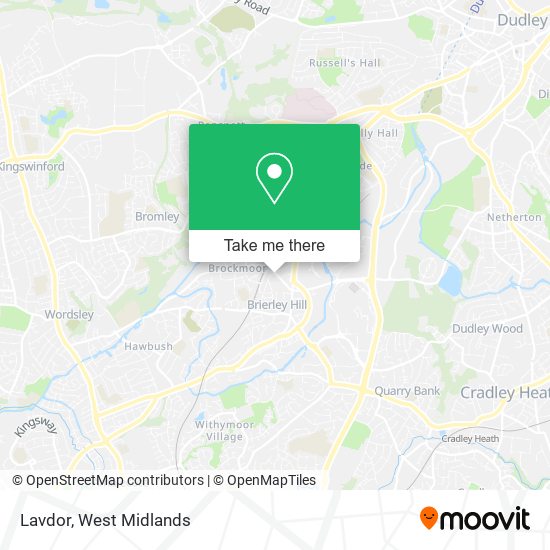 Lavdor map