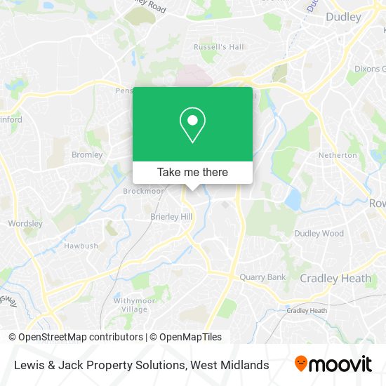 Lewis & Jack Property Solutions map