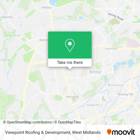 Viewpoint Roofing & Development map