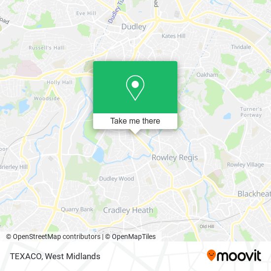 TEXACO map