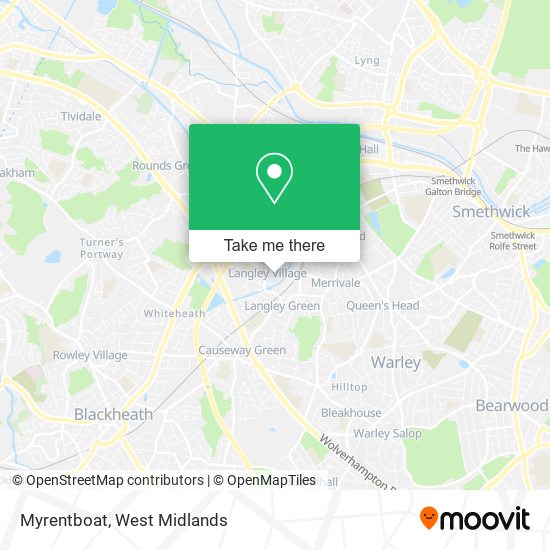 Myrentboat map