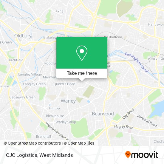 CJC Logistics map