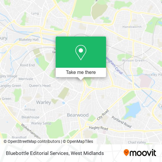 Bluebottle Editorial Services map