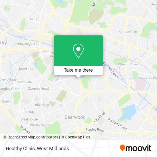 Healthy Clinic map