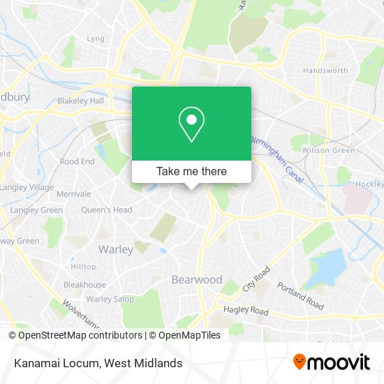 Kanamai Locum map