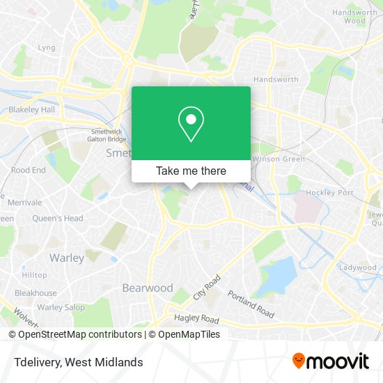 Tdelivery map