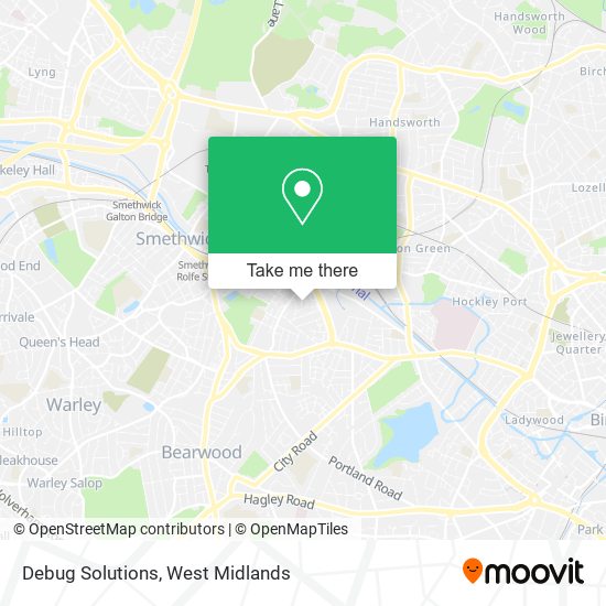 Debug Solutions map