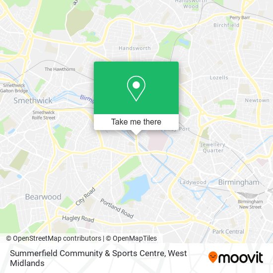 Summerfield Community & Sports Centre map