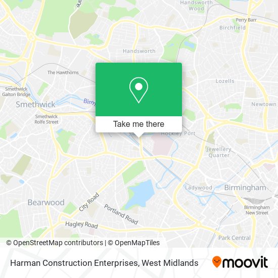 Harman Construction Enterprises map