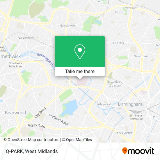 Q-PARK map