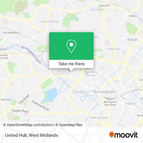 United Hub map