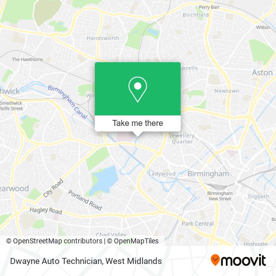Dwayne Auto Technician map