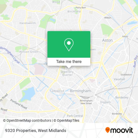 9320 Properties map