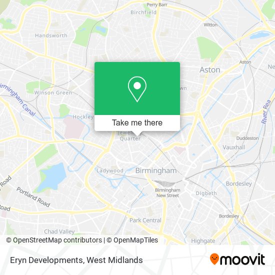 Eryn Developments map