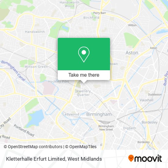 Kletterhalle Erfurt Limited map