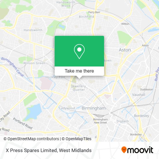 X Press Spares Limited map