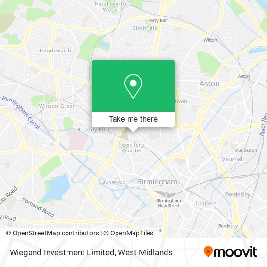 Wiegand Investment Limited map