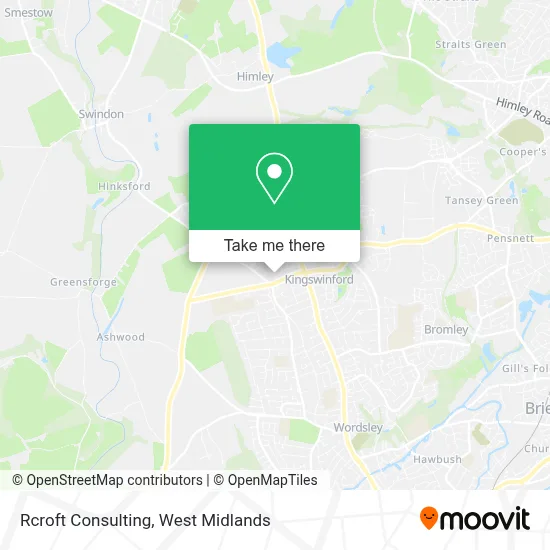 Rcroft Consulting map