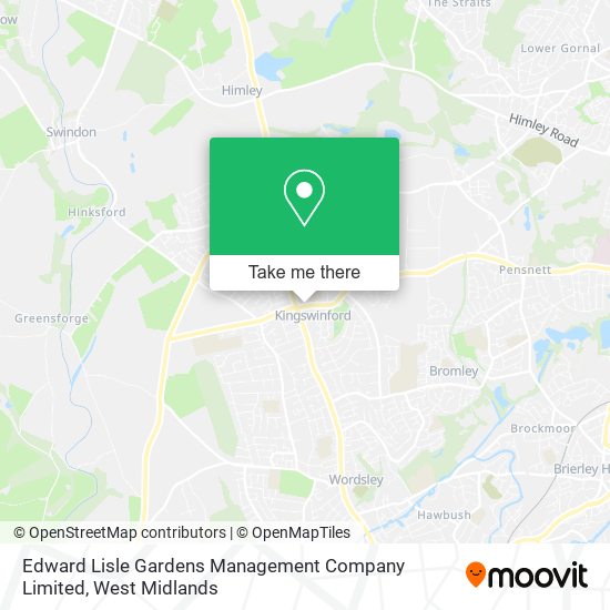 Edward Lisle Gardens Management Company Limited map