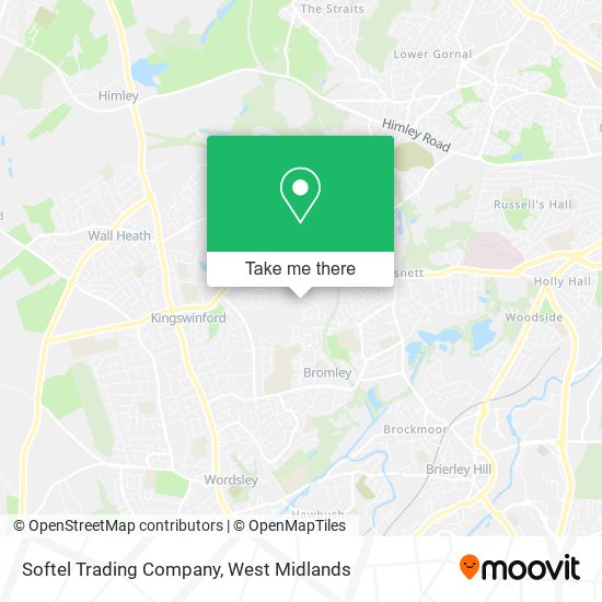 Softel Trading Company map