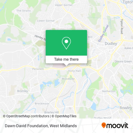 Dawn-David Foundation map