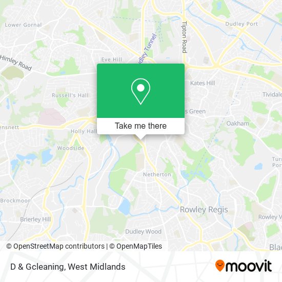 D & Gcleaning map