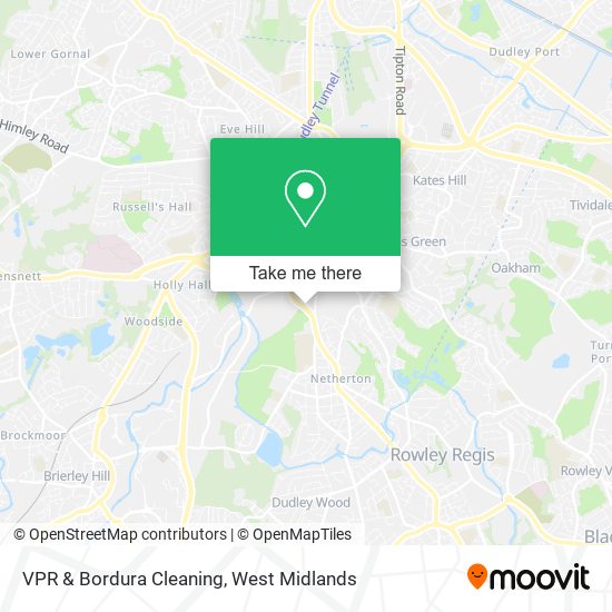 VPR & Bordura Cleaning map