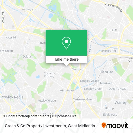 Green & Co Property Investments map