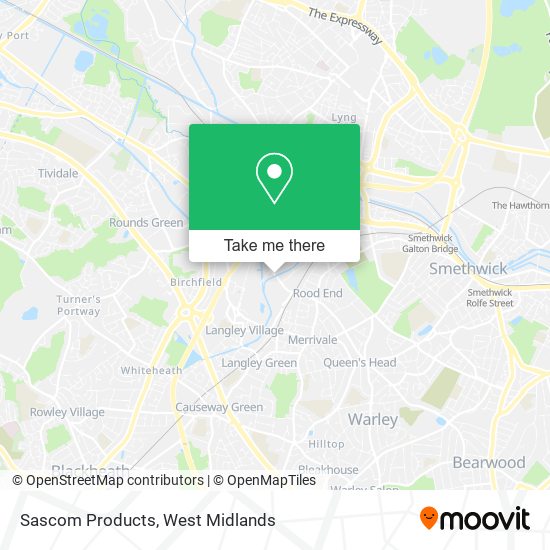 Sascom Products map