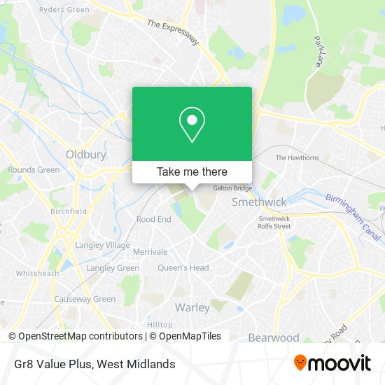 Gr8 Value Plus map