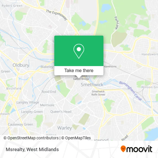 Msrealty map