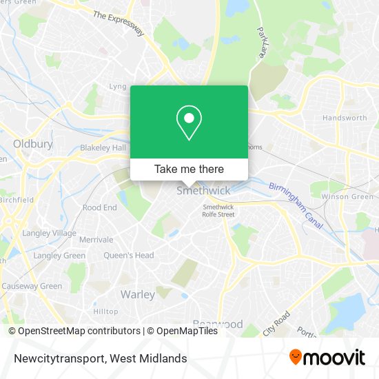 Newcitytransport map