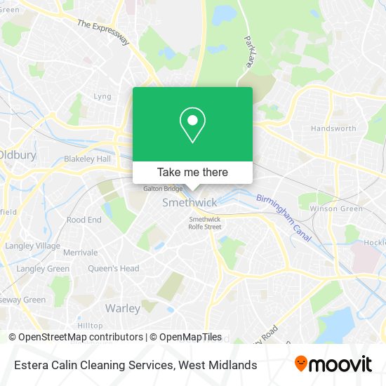 Estera Calin Cleaning Services map