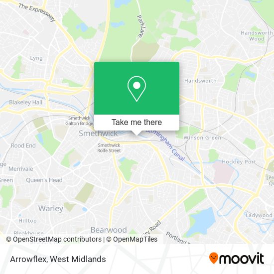 Arrowflex map