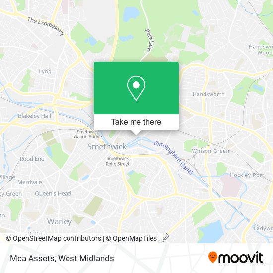 Mca Assets map