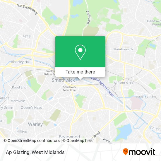 Ap Glazing map