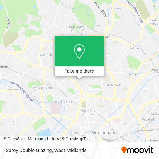 Saroy Double Glazing map