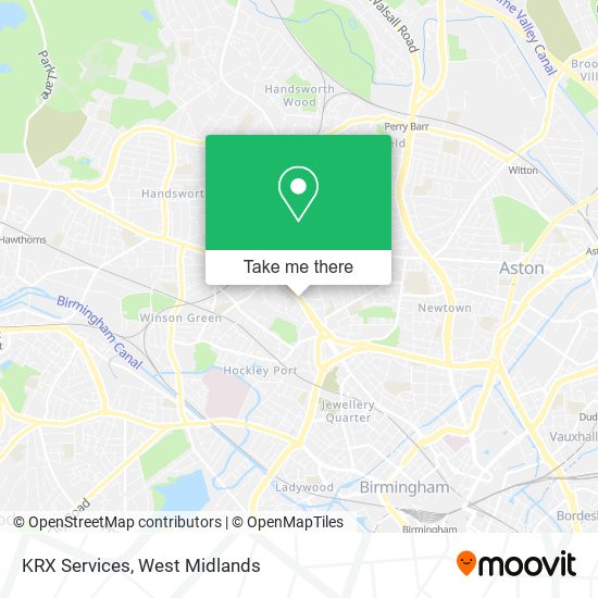 KRX Services map