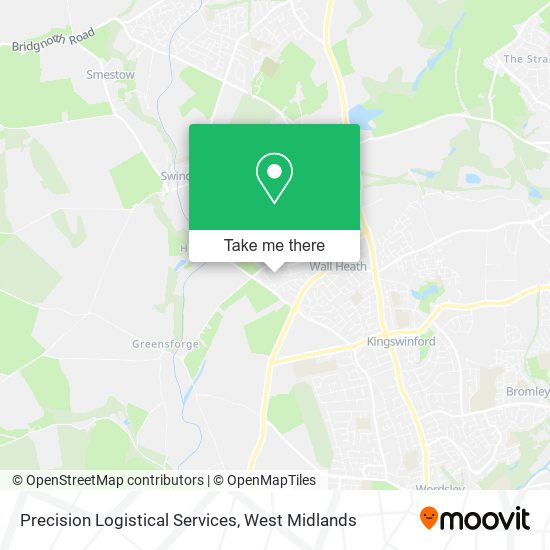 Precision Logistical Services map