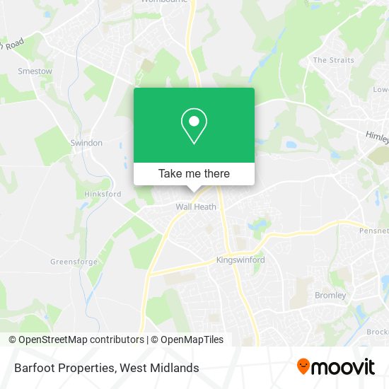 Barfoot Properties map