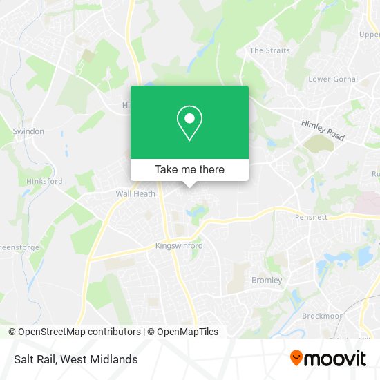 Salt Rail map
