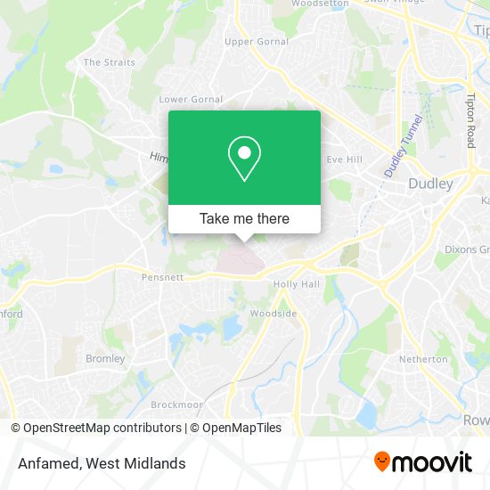 Anfamed map