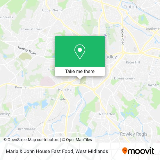 Maria & John House Fast Food map